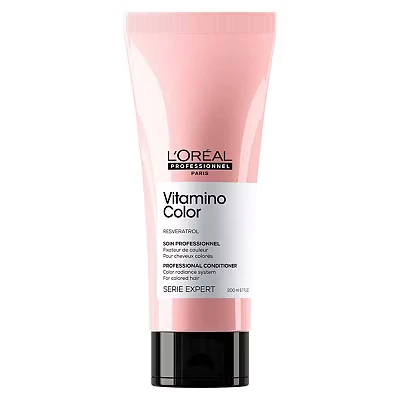 Image of L’Oréal Professionnel Conditioner With Resveratrol, For Coloured Hair, Serie Expert Vitamino Colour, 200 ml