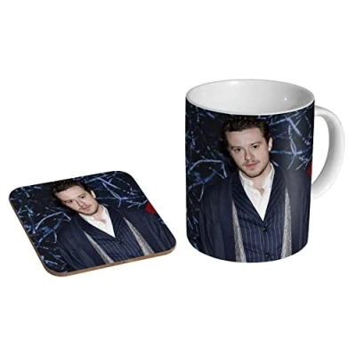 Image of Gril Joseph Quinn Ceramic Coffee Mug + Coaster Gift Set