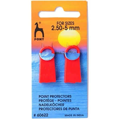 Image of Pony Knitting Needle Point Protectors for Sizes 2.5 5mm (2pk)