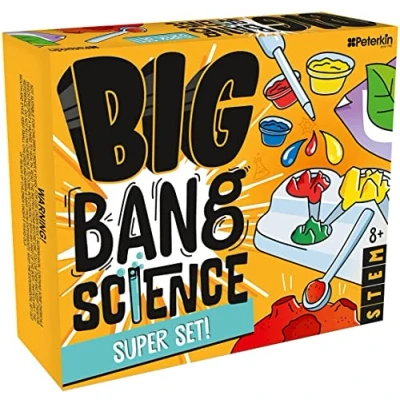 Image of PETERKIN Big Bang Science Super Set Have lots of fun exploring the world science! Craft &amp; STEM Toys Ages 8+