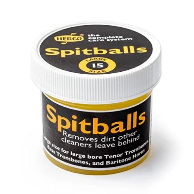 Image of Herco HE186SI Spit Balls Brass Instrument Cleaner