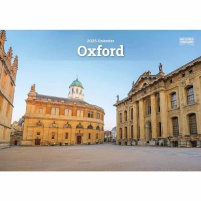 Image of Oxford A5 Calendar 2025