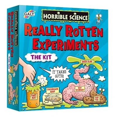 Image of Galt Toys, Horrible Science Really Rotten Experiments, Kit for Kids, Ages 8 Years Plus