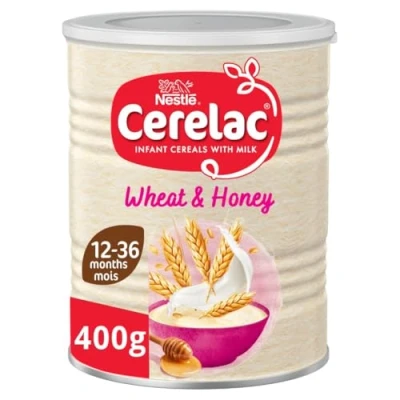 Image of Cerelac Honey &amp; Wheat Toddler Cereal with Milk 400 g from 12 Months+