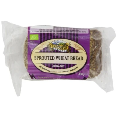 Image of (2 Pack) Everfresh Natural Foods Org Sprout Wheat Bread 400g 2 PACK BUNDLE