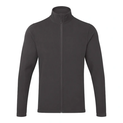 Image of Premier Mens Recyclight Microfleece Full Zip Jacket (Dark Grey) Size 2XL