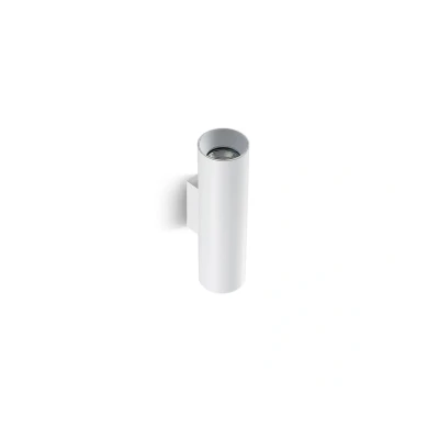 Image of Arcchio Brinja wall light, white, metal, up/down, GU10
