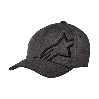 Image of Alpinestars, Corp Shift 2 Flexfit, Baseball Cap, Black/Red, 23X, Unisex Adult