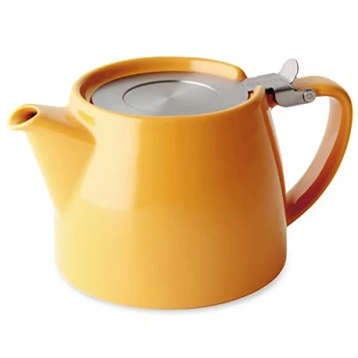 Image of Forlife DSTMPMAN Teapot, Ceramic, Mandarin