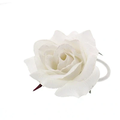 Image of Zac&#039;s Alter Ego Nice Glitter Rose Corsage/Flower on Elastic