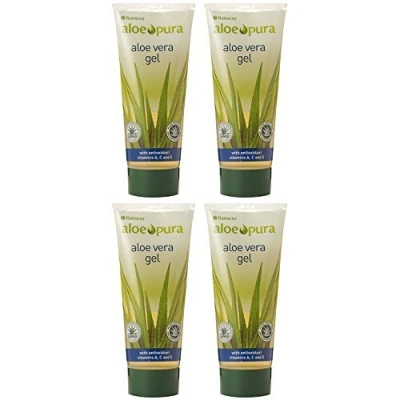 Image of (4 PACK) Aloe Pura Vera Gel + Vit A C &amp; E 200ml 4 PACK BUNDLE
