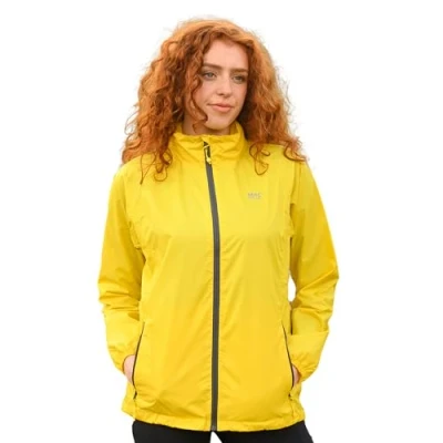 Image of Mac in a Sac Origin II Waterproof Packable Jacket for Men &amp; Women Neon Yellow S