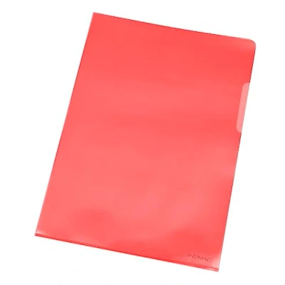 Image of Q Connect A4 Cut Flush Folder Red (Pack of 100)