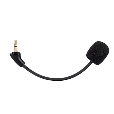 Image of Replacement Game Mic for Kingston HyperX Cloud Mix Gaming Headset on PS4 PS5 Xbox One PC, 3.5mm Detachable Boom Microphone