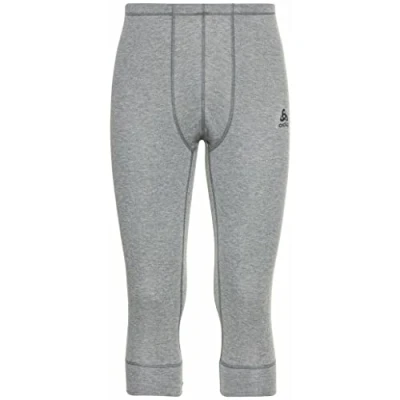 Image of odlo Men Functional underwear 3/4 pants ACTIVE WARM ECO, steel grey melange, XXL