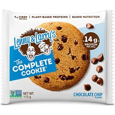 Image of Lenny &amp; Larry&#039;s Chocolate Chip The Complete Cookie, 113g (Pack of 12)
