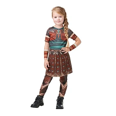 Image of Rubie&#039;s 641469S000 How to Train your Dragon Fancy Dress, Girls, Multicolour, S