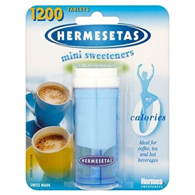 Image of Hermesetas Mini Sweeteners (1200 per Pack) Pack of 2