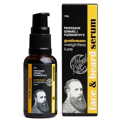 Image of INVJOY Beard Derma Roller Kit for Men, Patchy Facial Hair Growing Kit, Growth Serum Oil + Balm Titanium Microneedle MODEL 551