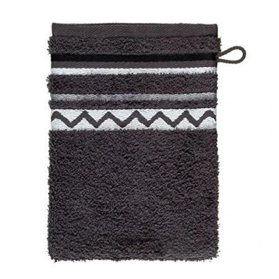 Image of Möve wash mitt, Cotton, Graphite, 20 x 15 cm