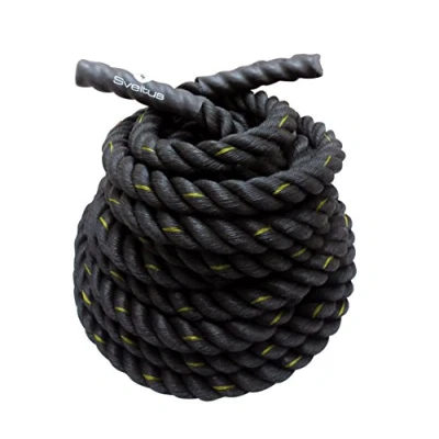 Image of Sveltus Battle rope 26mm 10m noire