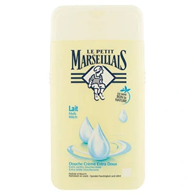 Image of Le Petit Marseillais Extra Gentle Milk Shower Gel 250 ml Pack of 2