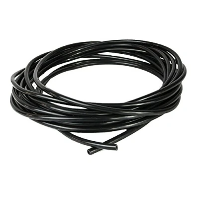 Image of Ramair Filters VAC5MM 10M BK Silicone Vacuum Hose, Black, 5 mm x 10 m
