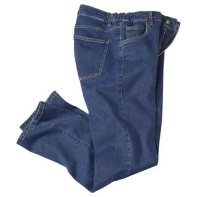Image of ATLAS FOR MEN Regular Stretch Jeans Grey W38