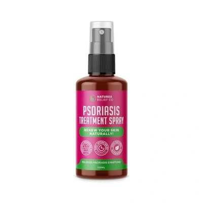 Image of Psoriasis Relief Treatment Spray Soothing Itchy Scalp Solution Fast Acting Natural for Deep Moisture Effective Nourishing Hydration