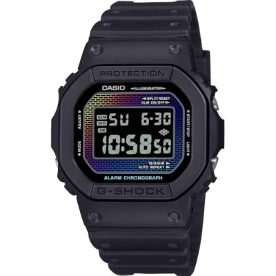 Image of G SHOCK DW5600 Unisex Digital watch, Size: One Size, Black