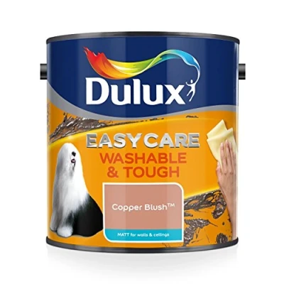 Image of Dulux Easycare Washable &amp; Tough Matt Emulsion Paint Copper Blush 2.5L