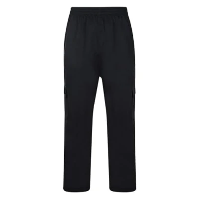 Image of KAM Big &amp; Tall Charcoal Cargo Joggers Men&#039;s
