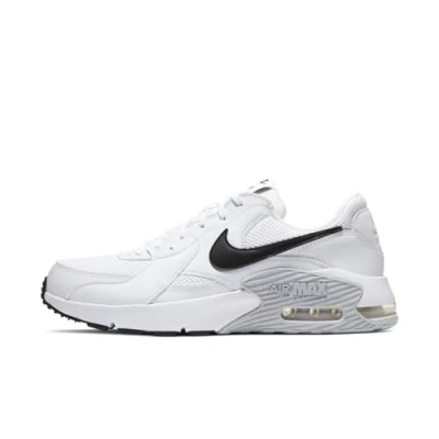 Image of NIKE Men&#039;s Air Max Excee U Sneaker, Bianco White Black Pure Platinum, 6 UK