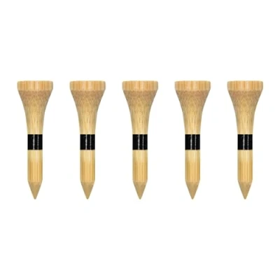 Image of Zivisk Bamboo Golf Tees 38mm 100 Count, 1 1/2 inch Small Wooden Natural Color