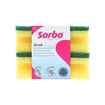 Image of Sorbo Pack of 2 XL Hard Scouring Sponge