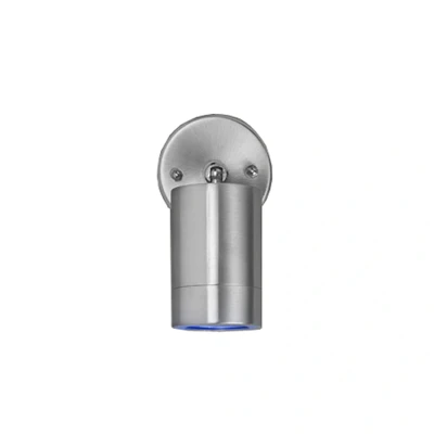 Image of Adjustable GU10 Wall Light Stainless Steel Bell Lighting Luna