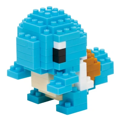 Image of Nanoblock NBPM004 Pokemon Squirtle, Blue