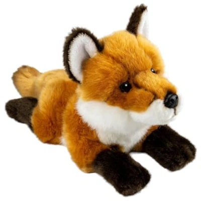 Image of Carl Dick Fox lying, 8 inches, 21cm, Plush Toy, Soft Toy 2602001