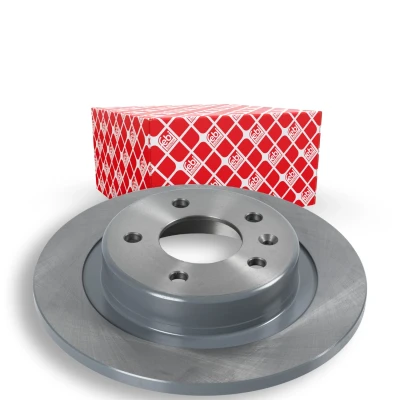 Image of 013517857, 013521008, 13517857, 13521008 Brake disc FEBI BILSTEIN 171484 Rear Axle 288mm 12mm 5 Hole 115mm solid Coated VAUXHALL: Insignia Mk2