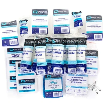Image of Premium 1 10 Person HSE Approved First Aid Catering Kit Refill