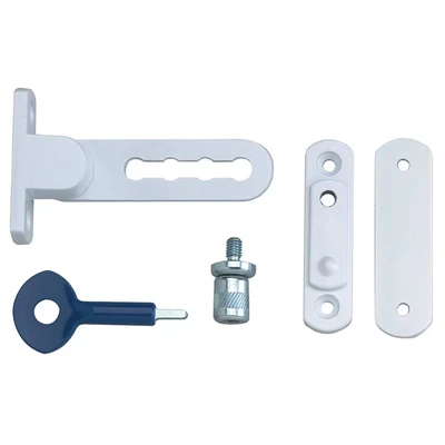 Image of Yale Locks P117 Ventilation Window Lock White Finish