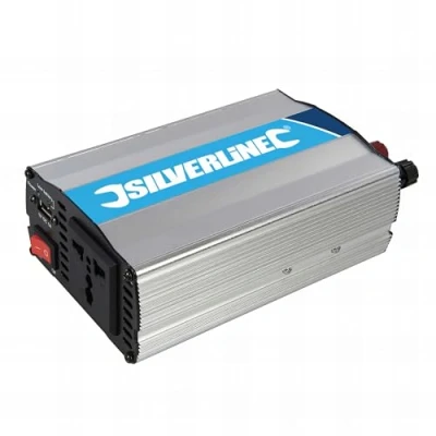 Image of Silverline 12V Inverter 300W (Single Socket)