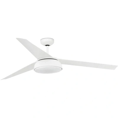 Image of FARO BARCELONA Dimmable light LED ceiling fan Vulcano