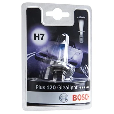 Image of N10320101, N10320102, N10320103, N10323001 Light Bulbs BOSCH 1 987 301 110 H7 12V 55W PX26d Halogen AUDI: A6 C6 Saloon, A4 B7 C7 Saloon