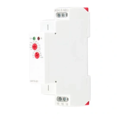 Image of GRT8 B1Mini Power Off delay time Relay, AC/DC 12V 240V 35mm/0.11in DIN Rail Type Relay 120vac