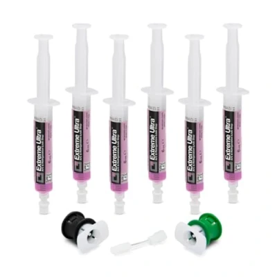 Image of ERRECOM Extreme Ultra 6 x 6mL, Leak Stop for Vehicle A/C Systems, Includes R1234yf and R134a adapters