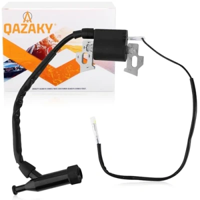 Image of QAZAKY Ignition Coil Compatible with GX110 GX120 GX140 GX160 GX168 GX200 4HP 5HP 5.5HP 6.5HP Engine EG1400 EX2200 30500 ZE1 013 033 043 053 063 073