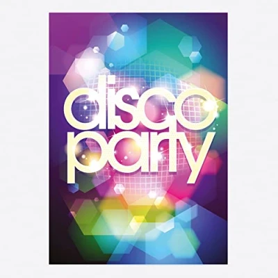 Image of Dotty about Paper Kids Birthday Invitations Disco Party Pack of 10 (243)