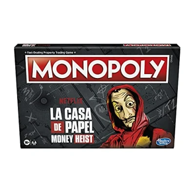 Image of Monopoly: Netflix House of Money/La Casa de Papel Edition, Board Game for Adults and Teenagers, from 16 Years, English Version