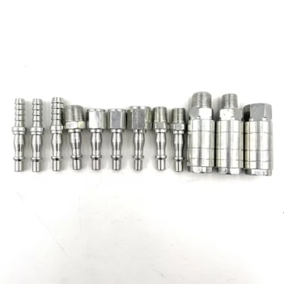 Image of US PRO 12 Piece Bag of One Touch Air Hose Fittings